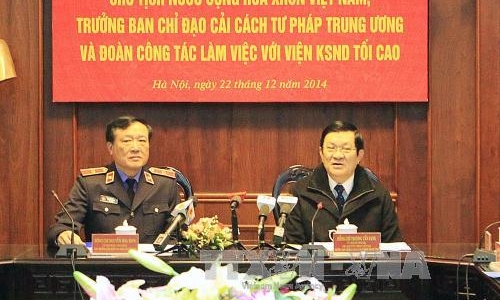 Chủ tịch nước biểu dương 10 kết quả nổi bật của ngành kiểm sát