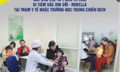 Hà Nội: Trên 383.000 trẻ em được tiêm vắc xin sởi - rubella đợt 2