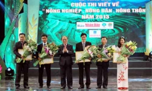 Phát động cuộc thi viết về Nông nghiệp – Nông dân – Nông thôn năm 2014