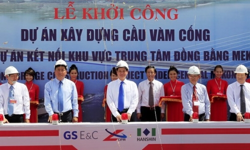 Xây dựng nhiều công trình giao thông lớn tại ĐBSCL