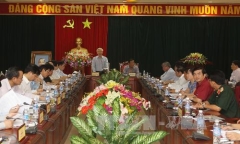 Tổng Bí thư thăm và làm việc tại Hà Tĩnh