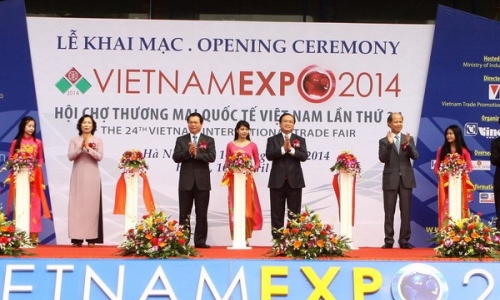 600 doanh nghiệp tham gia hội chợ Vietnam Expo 2014