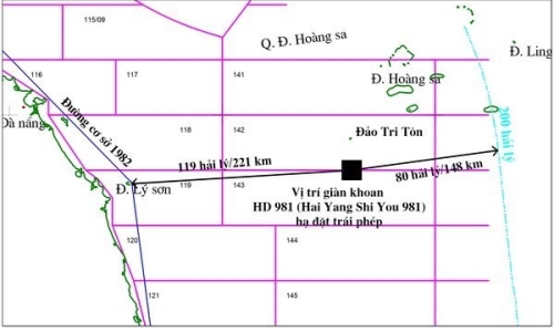 Hội Luật gia phản đối Trung Quốc đặt giàn khoan trái phép