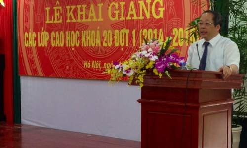 Học viện Báo chí & Tuyên truyền: Khai giảng các lớp cao học khoá 20