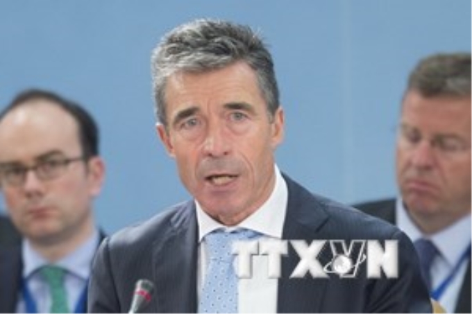 Tổng thư ký NATO Anders Fogh Rasmussen. (Nguồn: AFP/TTXVN)