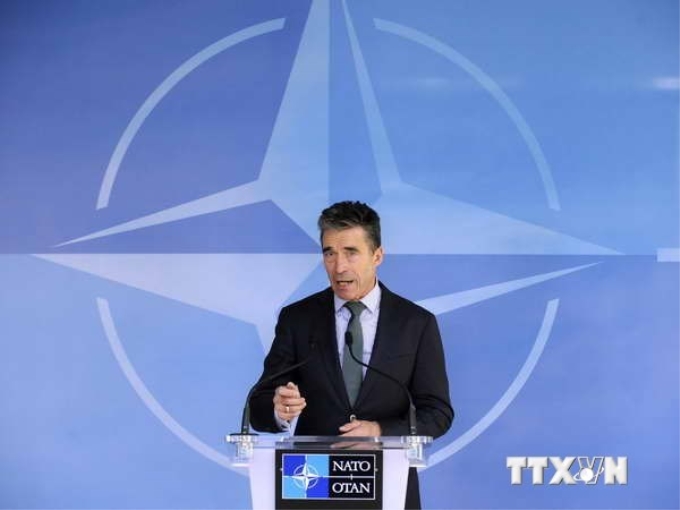 Tổng thư ký NATO Anders Fogh Rasmussen. (Nguồn: AFP/TTXVN)