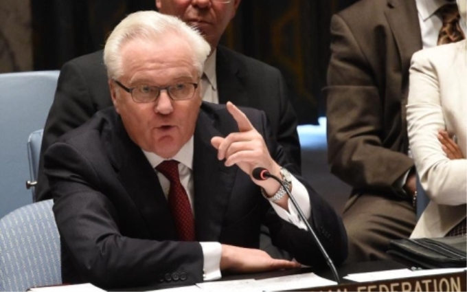 Đại sứ Nga tại Liên Hợp Quốc Churkin (Ảnh Reuters)