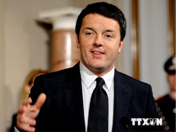 Thủ tướng Matteo Renzi. (Ảnh: THX/TTXVN)