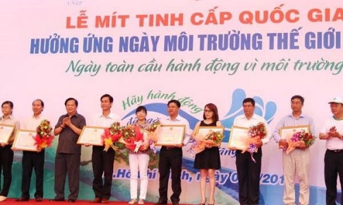 Míttinh quốc gia hưởng ứng Ngày Môi trường Thế giới 5/6