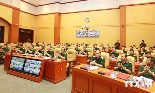 Sơ kết công tác quân sự, quốc phòng 6 tháng đầu năm 2014