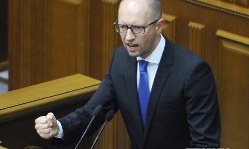 Quốc hội Ukraine không chấp thuận Thủ tướng Yatsenyuk từ chức