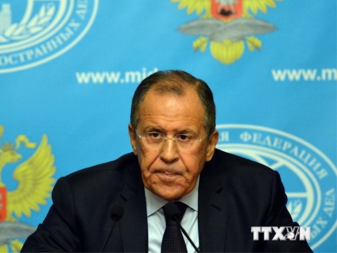 Ngoại trưởng Nga Sergei Lavrov. (Ảnh: AFP/TTXVN)