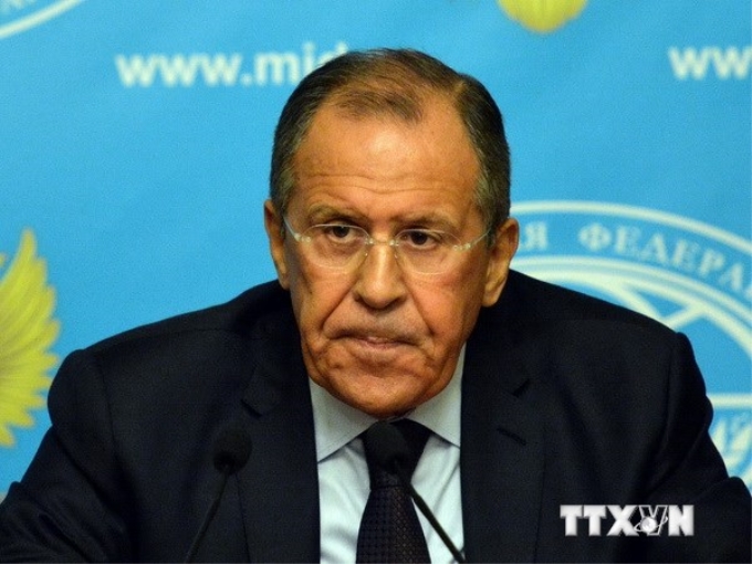 Ngoại trưởng Nga Sergei Lavrov. (Nguồn: AFP/TTXVN)