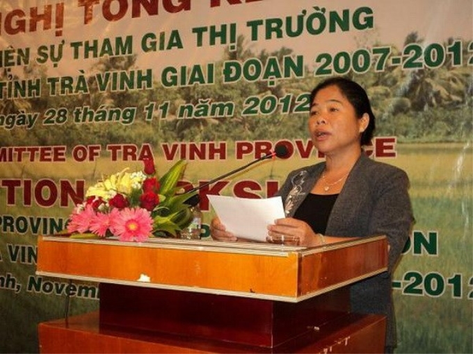 Bà Sơn Thị Ánh Hồng. (Nguồn: travinh.gov.vn)