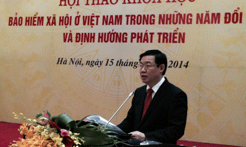 Hội thảo khoa học “Bảo hiểm xã hội ở Việt Nam trong những năm  đổi mới và định hướng phát triển”