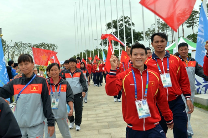 Đoàn TTVN tham dự Asiad 17