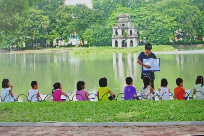 Ảnh "Hà Nội mến yêu của em"- Nguyễn Đức Toàn