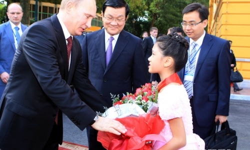 Putin: Quan hệ đối tác chiến lược Nga-Việt sẽ được củng cố