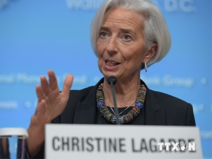 Giám đốc điều hành IMF Christine Lagarde. (Nguồn: AFP/TTXVN)