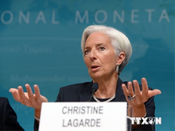 Tổng giám đốc IMF Christine Lagarde. (Nguồn: THX/TTXVN)