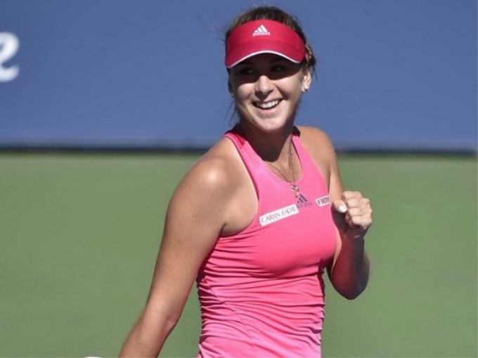 Belinda Bencic thăng hoa. (Nguồn: Getty Images)