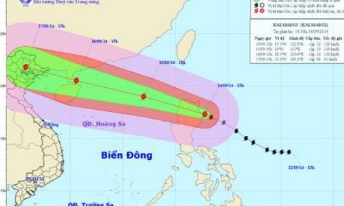 Công điện Thủ tướng Chính phủ chỉ đạo đối phó bão số 3