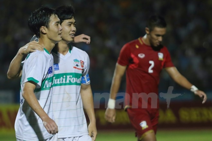 U23 Việt Nam sẽ có nòng cốt là lứa cầu thủ U19 Việt Nam thuộc Học viện Hoàng Anh Gia Lai Arsenal JMG. (Ảnh: Minh Chiến/Vietnam+)