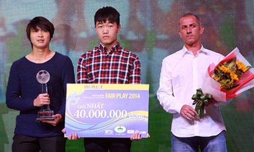 U19 Việt Nam đoạt giải Fair Play 2014