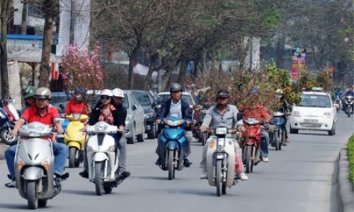 An toàn giao thông vui Xuân đón Tết