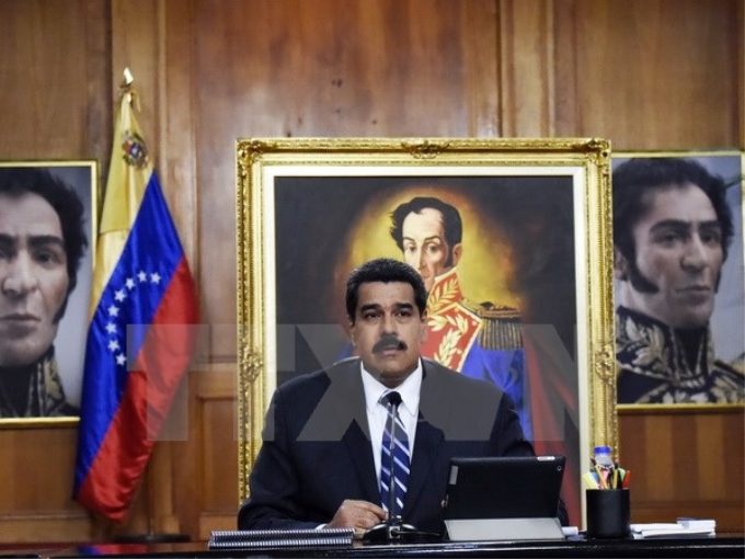 Tổng thống Venezuela Nicolas Maduro. (Nguồn: AFP/TTXVN)