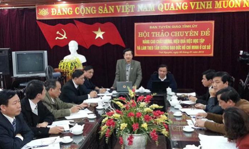 Thái Nguyên: Nâng cao chất lượng, hiệu quả việc học làm theo gương Bác ở cơ sở