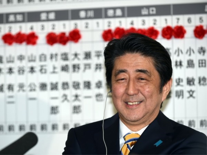 Thủ tướng Nhật Bản Shinzo Abe. (Ảnh: AFP/TTXVN)