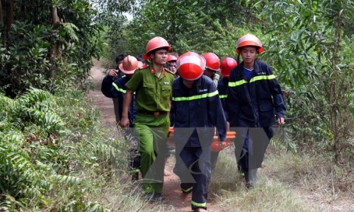 Vụ trực thăng rơi ở TP.HCM: 4 người trên máy bay đã hy sinh