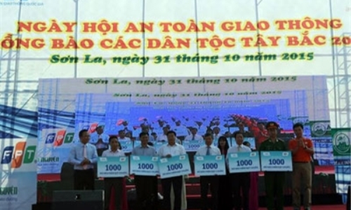 Ngày hội an toàn giao thông khu vực Tây Bắc