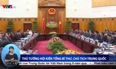 Thủ tướng hội kiến Tổng Bí thư, Chủ tịch nước Trung Quốc