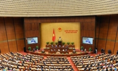 Quốc hội nghe tờ trình và báo cáo thẩm tra dự thảo Luật về hội