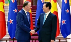 Thủ tướng New Zealand thăm chính thức Việt Nam