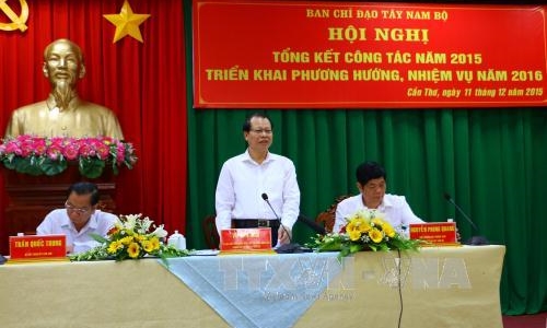 Phó Thủ tướng Vũ Văn Ninh: Các tỉnh, thành phố khu vực Tây Nam bộ cần đẩy nhanh tái cơ cấu sản xuất nông nghiệp