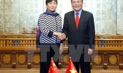 Tăng cường tình hữu nghị giữa nhân dân Việt Nam và Trung Quốc