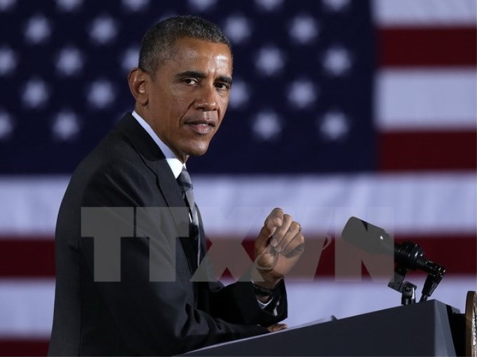 Tổng thống Mỹ Barack Obama. (Nguồn: AFP/TTXVN)