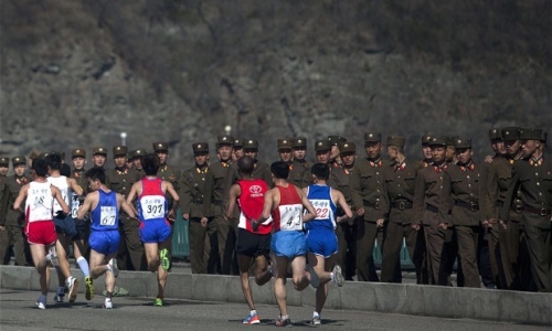 Sợ lây lan Ebola, Triều Tiên cấm người nước ngoài dự giải marathon