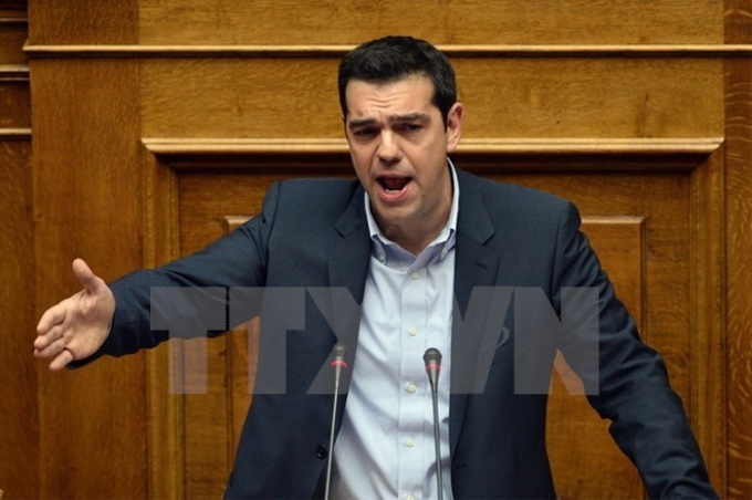 Thủ tướng Hy Lạp Alexis Tsipras. (Ảnh: AFP/TTXVN)