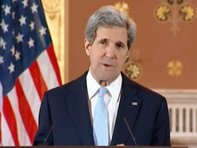 Ngoại trưởng Mỹ John Kerry. (Nguồn: AP)