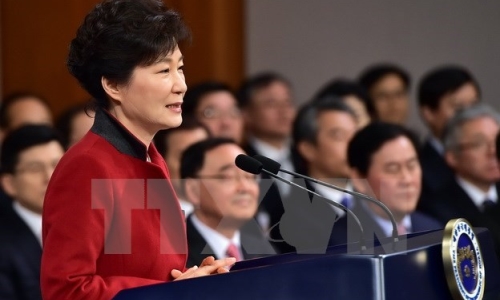 Bà Park Geun-hye kêu gọi Nhật Bản viết trang sử mới với Hàn Quốc