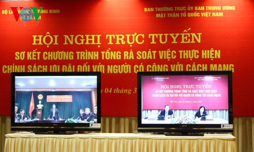 Đến hết tháng 8, hoàn thành rà soát tồn đọng chính sách người có công