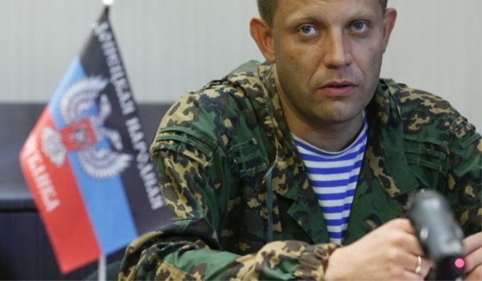 Người đứng đầu nước Cộng hòa Nhân dân Donetsk (DPR) tự xưng, ông Alexander Zakharchenko.