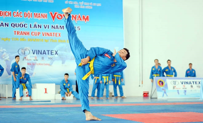 Vovinam là một trong 8 phân môn của môn Võ thuật bãi biển tại ABG 2016.