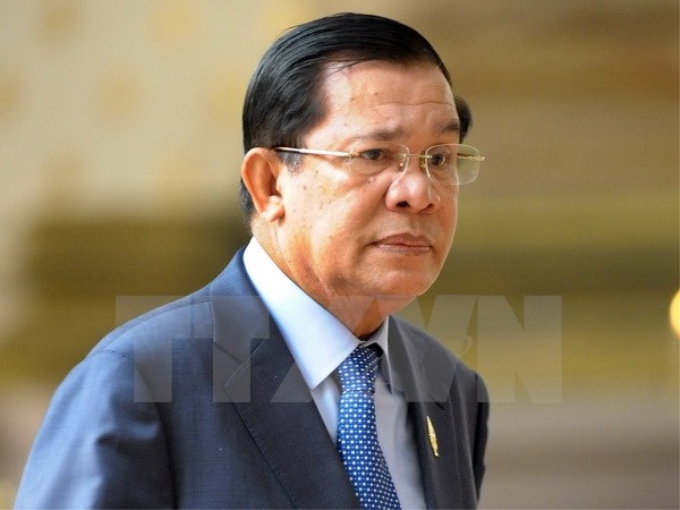 Thủ tướng Campuchia Hun Sen. (Ảnh: AFP/TTXVN)