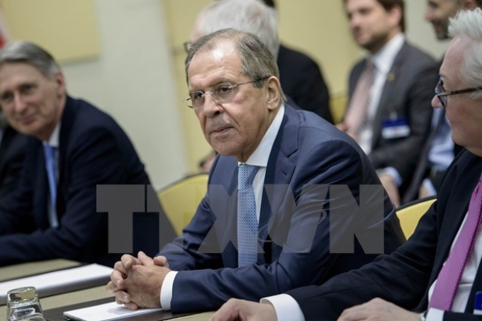 Ngoại trưởng Nga Sergei Lavrov. (Nguồn: AFP/TTXVN)