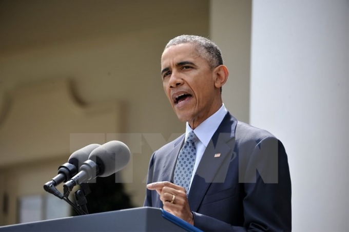 Tổng thống Mỹ Barack Obama. (Nguồn: AFP/TTXVN)